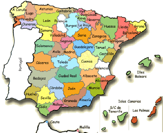 provincias-espanolas